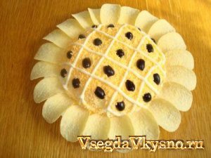 Салат "Подсолнух"
